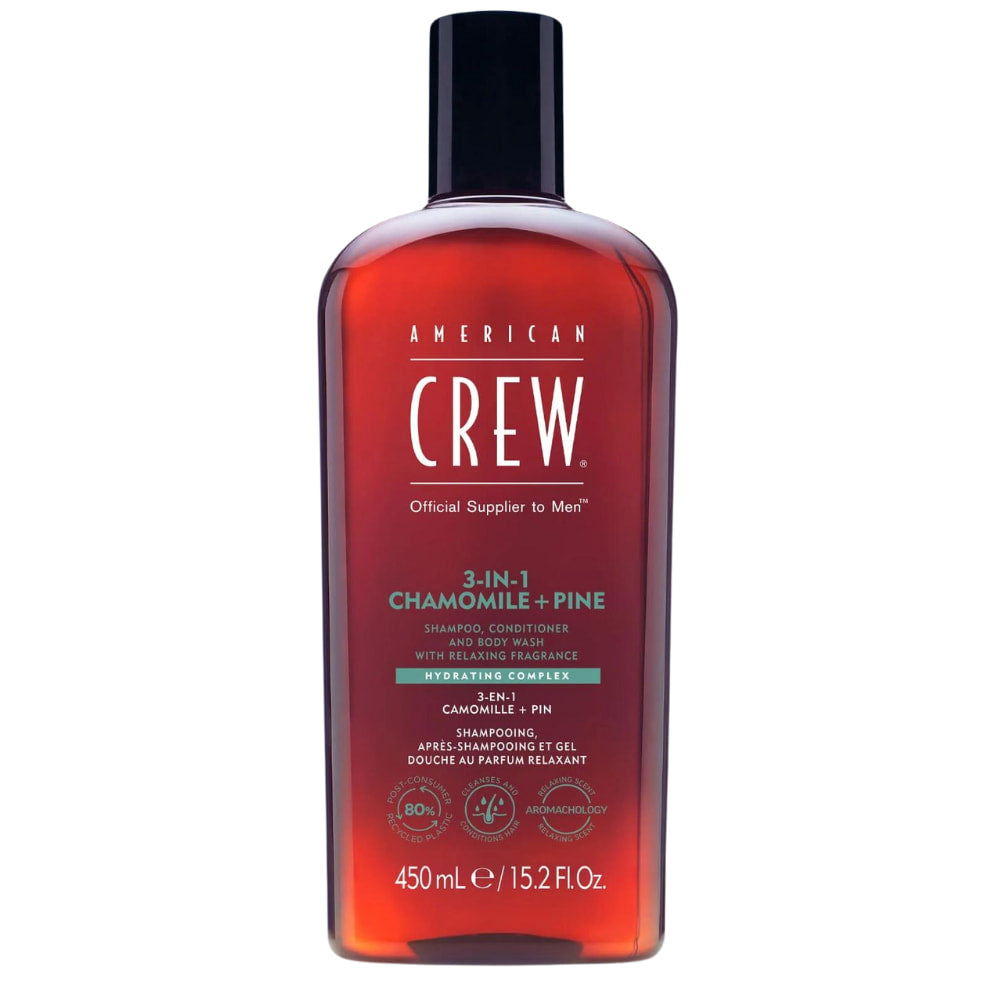 American Crew 3-in-1 Relaxing Chamomile Pine 450ml