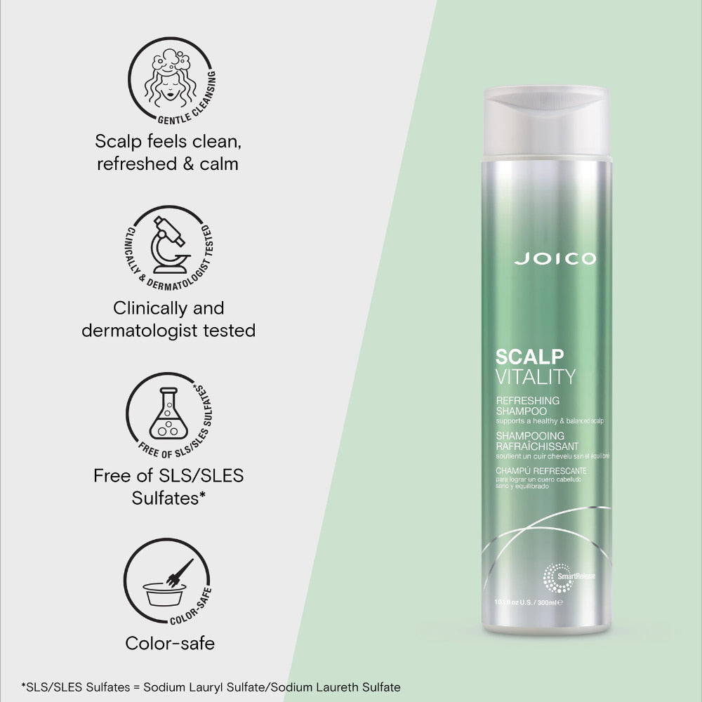 Joico Scalp Vitality Refreshing Shampoo 300ml