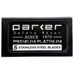 Parker Premium Platinum Double Edge Razor Blades (50)