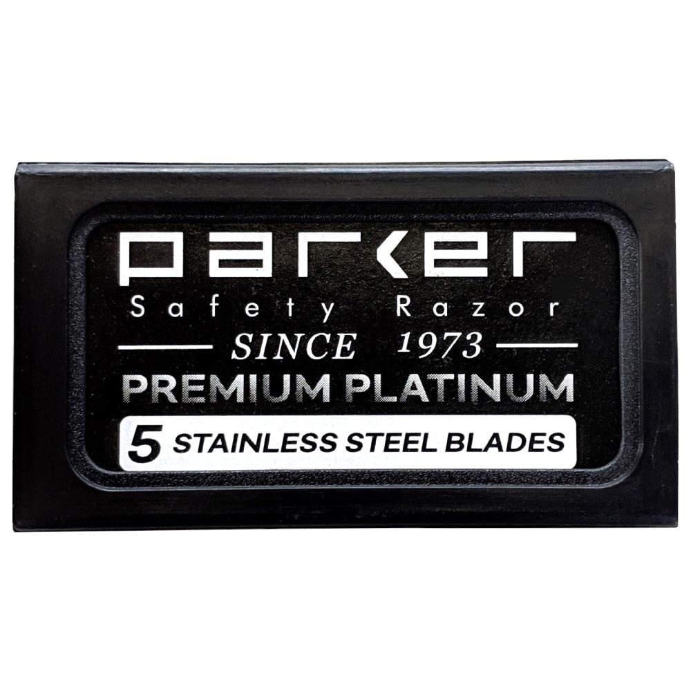 Parker Premium Platinum Double Edge Razor Blades (50)
