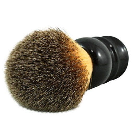 RazoRock Plissoft Synthetic Badger Shaving Brush Black