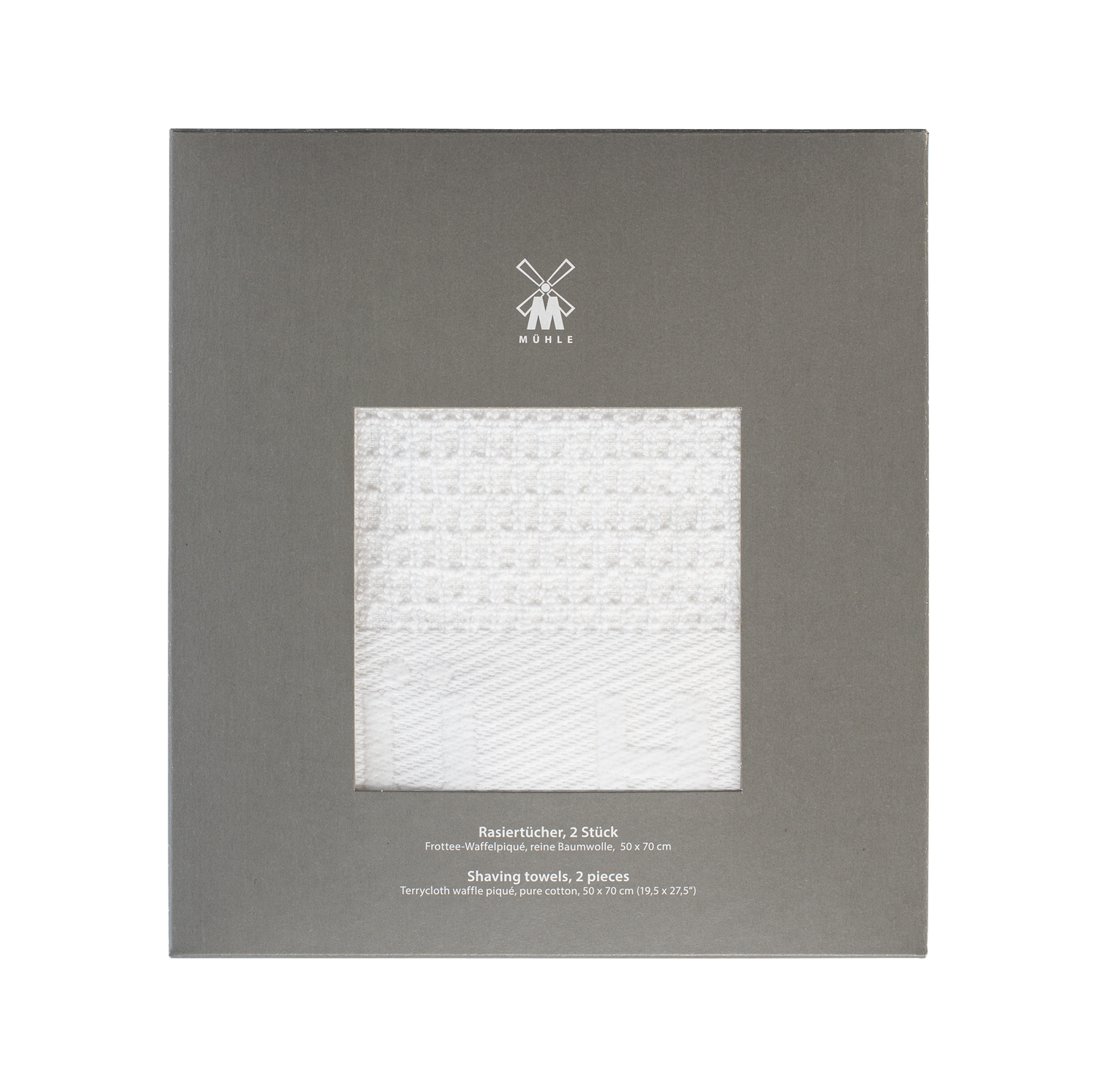 Muhle Shaving Towel Cotton - 2 Pack