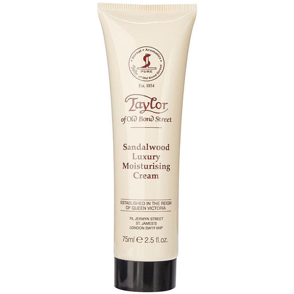 Taylor of Old Bond Street Moisturising Cream Sandalwood 75ml