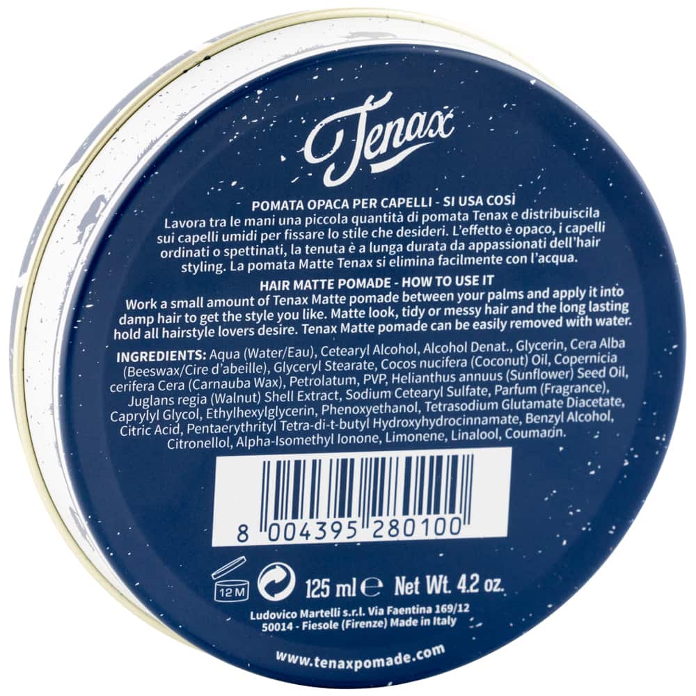 Tenax Matte Pomade 125ml