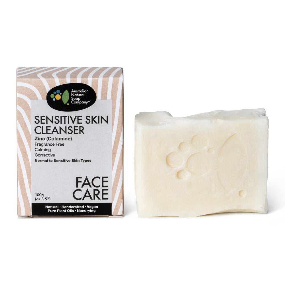The Australian Natural Soap Company Sensitive Skin Cleanser 100g