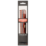 Uppercut Deluxe Pocket Hair Comb Faux Tortoiseshell 180mm