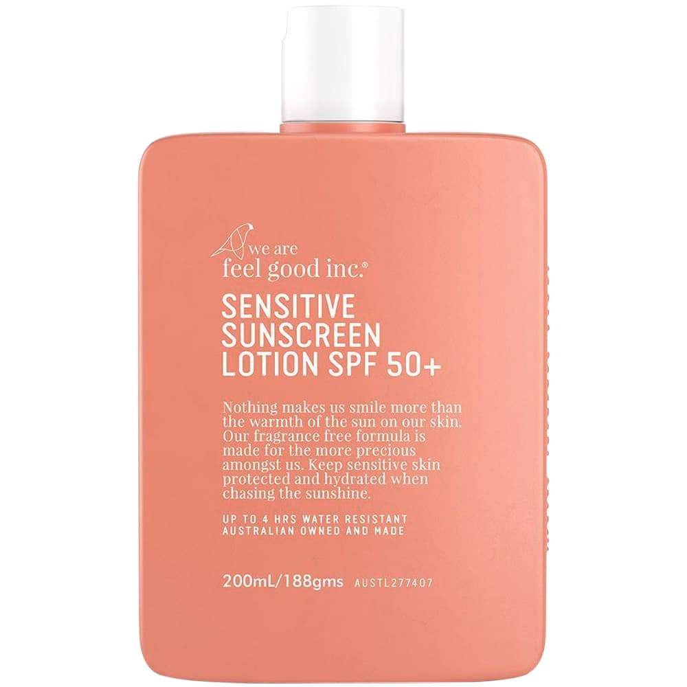 We Are Feel Good Inc. Sensitive Sunscreen Lotion SPF 50+ 200ml