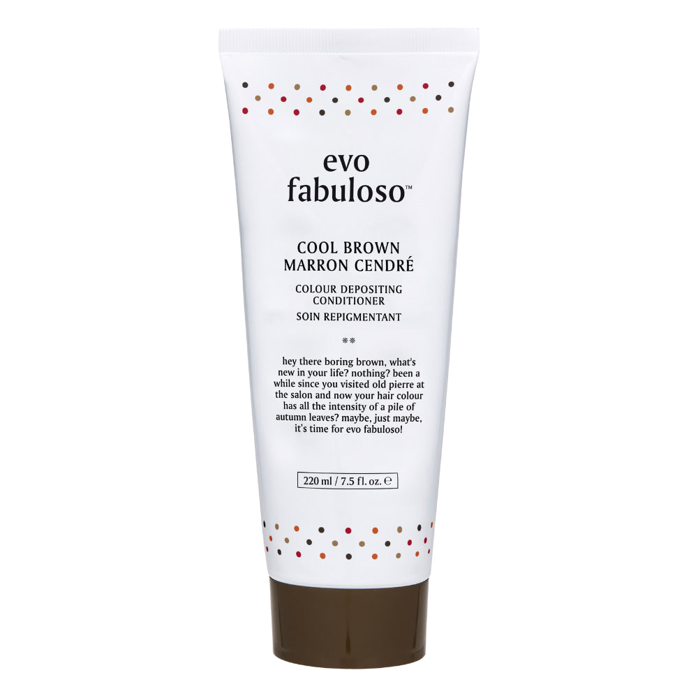 evo fabuloso Cool Brown Colour Depositing Conditioner 220ml