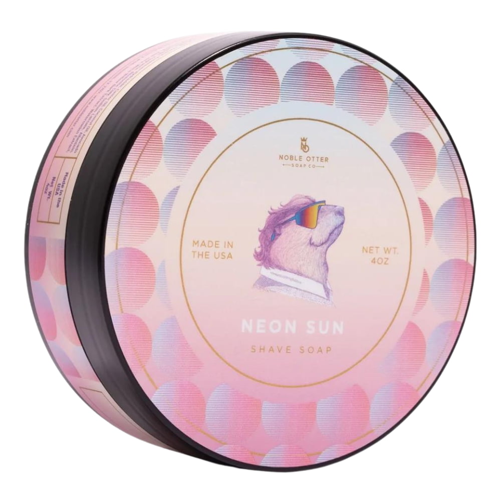 Noble Otter Neon Sun Shaving Soap 113g