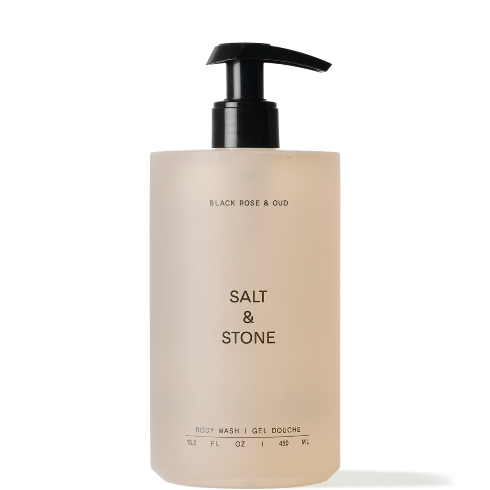 Salt & Stone Antioxidant Body Wash Black Rose & Oud 450ml