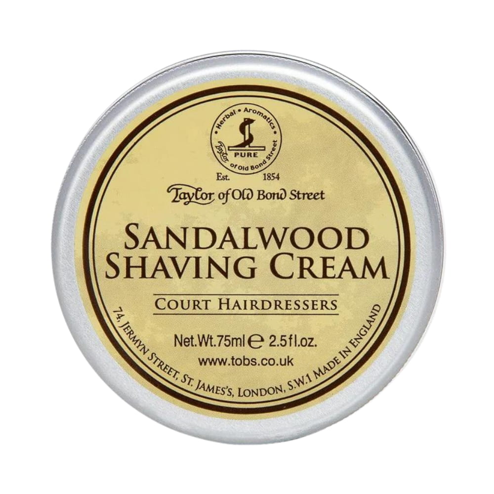 Taylor of Old Bond Street Sandalwood Shaving Cream 75ml