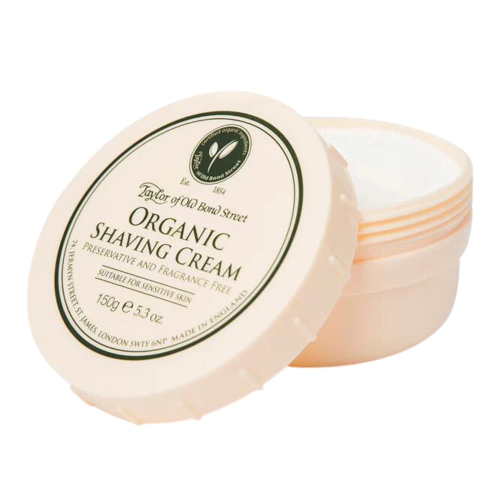 Taylor of Old Bond Street Organic Shaving Cream 150g