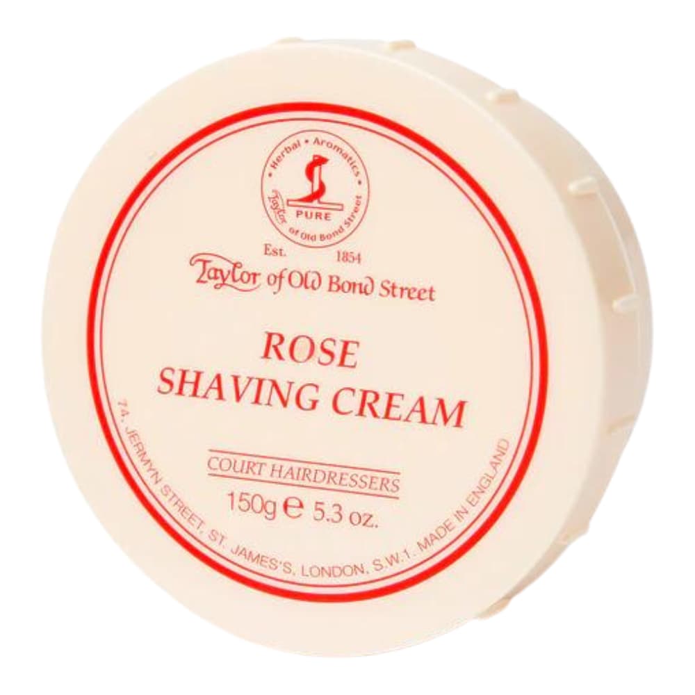 Taylor of Old Bond Street Rose Shaving Cream 150g